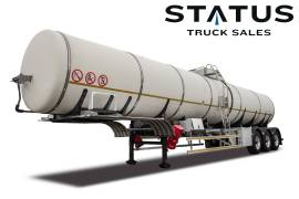 GRW, 38 000Lt 304 Stainlessteel Tri-Axle Cladded HFO , Stainless Steel Tank Trailer, Used, 2020