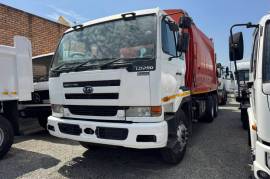 Nissan, UD 290 19 Cube, Double Diff, Waste Compactor Truck, Used, 2008