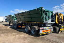 Afrit, Side Tipper Link Trailer, Used, 2018