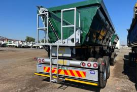 Afrit, Side Tipper Link Trailer, Used, 2018