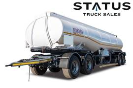 GRW, 32 000Lt 4-Axle drawbar tanker trailer, Fuel Tanker , Used, 2005