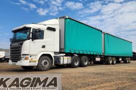 Scania, G460 T/T 6x4 & 2018 HPC Tautliner Link, 6x4 Drive, Truck Trailer Combination, Used, 2019