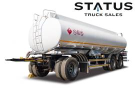 Tank Clinic, 28 000Lt 3-Axle drawbar tanker trailer, Fuel Tanker , Used, 2015