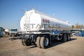 Tank Clinic, 28 000Lt 3-Axle drawbar tanker trailer, Fuel Tanker , Used, 2014