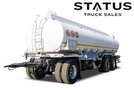 Tank Clinic, 28 000Lt 3-Axle drawbar tanker trailer, Fuel Tanker , Used, 2014