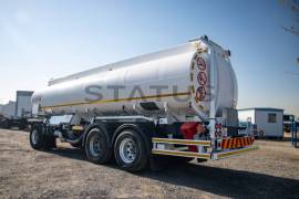 Tank Clinic, 28 000Lt 3-Axle drawbar tanker trailer, Fuel Tanker , Used, 2014