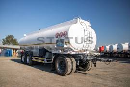 Tank Clinic, 28 000Lt 3-Axle drawbar tanker trailer, Fuel Tanker , Used, 2014