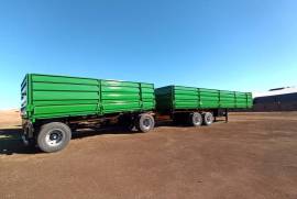 Other, Advance Dropside , Drawbar Trailer, Used, 1992