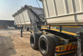 CIMC, 40 Cube, Side Tipper Link Trailer, Used, 2018