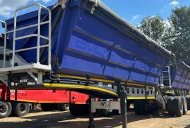 Afrit, 40 Cube , Side Tipper Link Trailer, Used, 2019