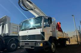 Mercedes Benz, 10-14 Econoliner with rear mounted crane, 4x2 Drive, Cherry Picker Truck, Used, 1998