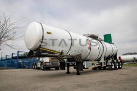 Henred, 38000Lt 304 Stainlessteel HFO Tanker, Stainless Steel Tank Trailer, Used, 2023