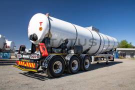 Henred, 38000Lt 304 Stainlessteel HFO Tanker, Stainless Steel Tank Trailer, Used, 2023