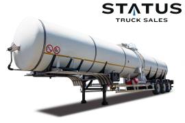 GRW, 38000Lt 304 Stainlessteel HFO Tanker, Stainless Steel Tank Trailer, Used, 2018