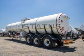 GRW, 38000Lt 304 Stainlessteel HFO Tanker, Stainless Steel Tank Trailer, Used, 2018