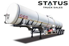 GRW, 38000Lt 304 Stainlessteel HFO Tanker, Stainless Steel Tank Trailer, Used, 2018