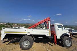 Mercedes Benz, 1313, 4x4 Drive, Crane Truck, Used, 1980