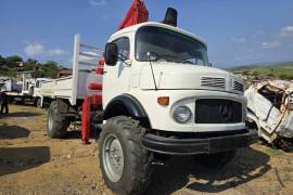 Mercedes Benz, 1313, 4x4 Drive, Crane Truck, Used, 1980