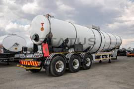 Henred, 38000Lt 304 Stainlessteel HFO Tanker, Stainless Steel Tank Trailer, Used, 2023