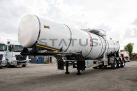 Henred, 38000Lt 304 Stainlessteel HFO Tanker, Stainless Steel Tank Trailer, Used, 2023