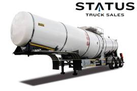 Henred, 38000Lt 304 Stainlessteel HFO Tanker, Stainless Steel Tank Trailer, Used, 2023